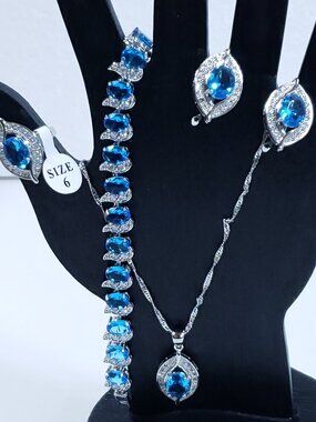 Sky Blue 4 Piece Set